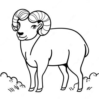 Ram Coloring Page 65503-51851