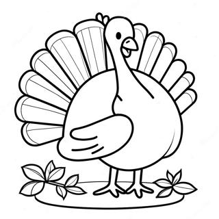 Build Your Own Turkey Coloring Page 65553-51882