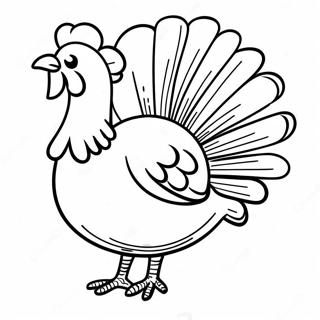 Build Your Own Turkey Coloring Page 65553-51883