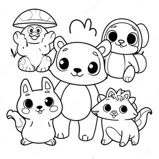 Pajanimals Coloring Pages