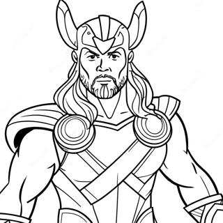 Thor Love And Thunder Coloring Page 65573-51890