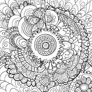 Trippy Chakra Coloring Pages