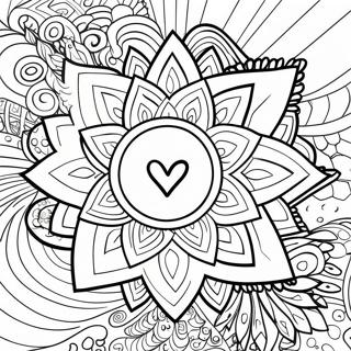 Colorful Chakra Energy Flow Coloring Page 65584-51900