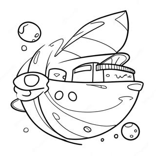 Treasure Planet Coloring Page 65613-51931