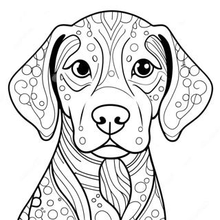 German Shorthaired Pointer Puppy Coloring Page 65644-51954