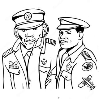 Tuskegee Airmen Coloring Pages