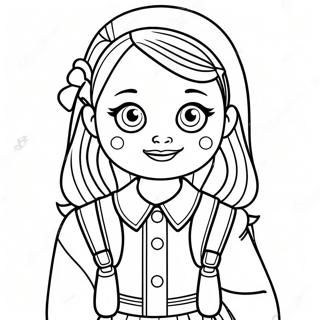 Enid's Colorful Outfit Coloring Page 65664-51990