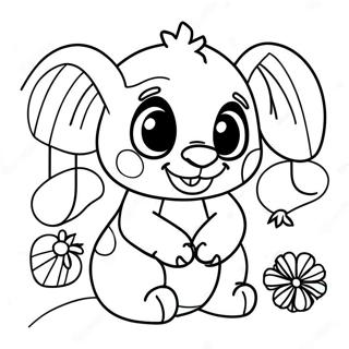 Christmas Stitch Coloring Page 6570-5226