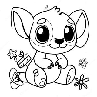 Christmas Stitch Coloring Page 6570-5227