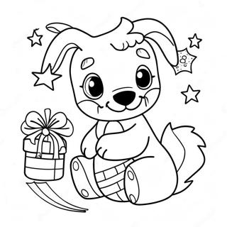 Festive Christmas Stitch Decoration Coloring Page 6571-5270