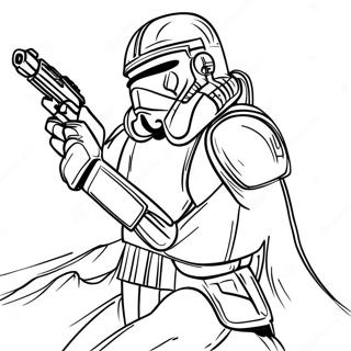 Phase 1 Clone Trooper Coloring Pages