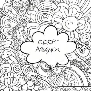 Positive Affirmations Coloring Page 65744-52044