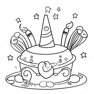 Disney Happy Birthday Coloring Pages