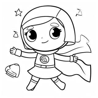 Wordgirl Coloring Page 65783-52115