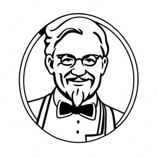 Kfc Logo Coloring Page 65803-52074