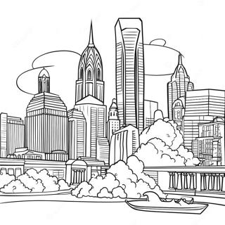 Philadelphia Coloring Pages