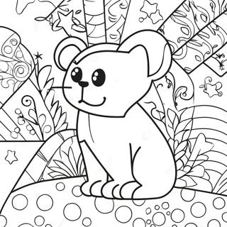 Britto Coloring Page 65843-52106