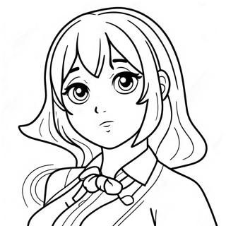 Yandere Simulator Coloring Pages