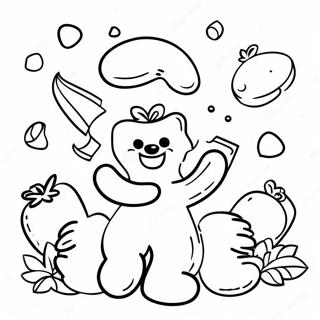 Sour Patch Kids Coloring Page 65873-52154