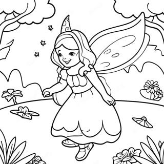 Fairyland Coloring Pages