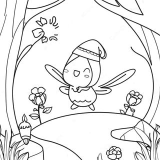 Fairyland Coloring Page 65883-52148