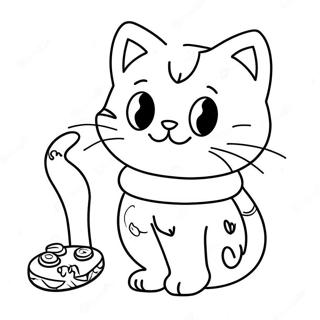 Chococat Coloring Page 6600-5242