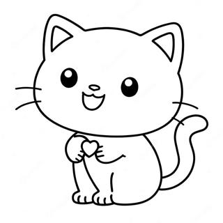 Chococat Coloring Page 6600-5244