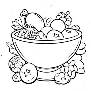 Cereal Coloring Pages