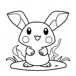 Mimikyu Coloring Pages