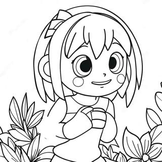 Uraraka Coloring Page 66123-52334