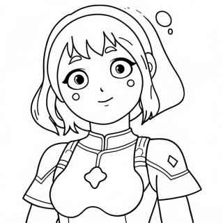 Uraraka In Hero Costume Coloring Page 66124-52345