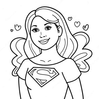 Super Mom Coloring Page 66144-52342