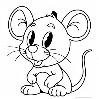 Pagini De Colorat Jerry Mouse 66154-52366