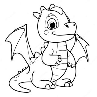 Colorful Puff The Magic Dragon Coloring Page 66165-52379