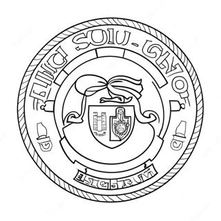 Usc-Logo Värittämissivu 66174-52372