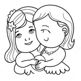 Love God Love Others Coloring Page 66254-52440