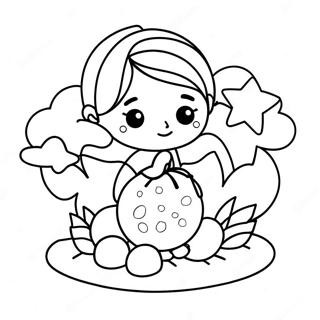 Heartwarming Love God Coloring Page 66255-52444