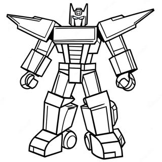 Lego Transformers Coloring Page 66294-58978