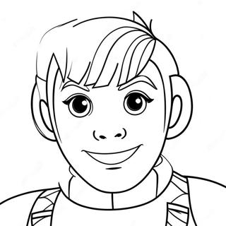 Lazy Town Coloring Pages