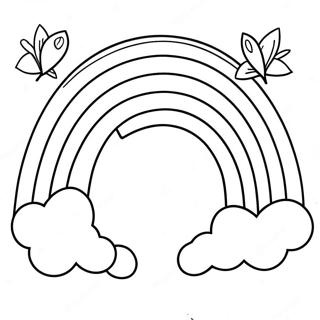 God's Promise Rainbow Coloring Pages