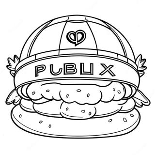 Publix Logo Coloring Page 66394-52542