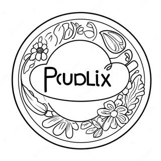 Publix Logo Coloring Page 66394-52544