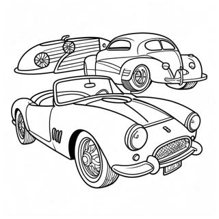 History Of Cars Coloring Pages