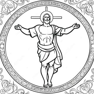 Beautiful Body Of Christ Coloring Page 66415-52557