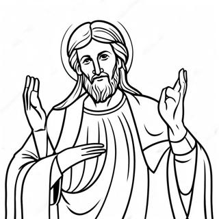 Beautiful Body Of Christ Coloring Page 66415-52559