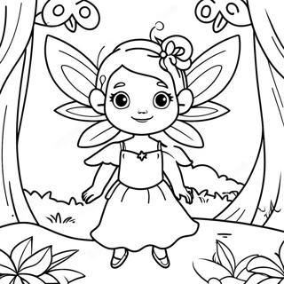 Magical Forest Coloring Pages