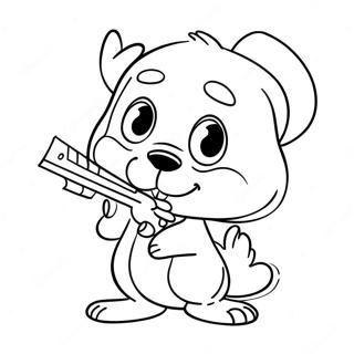 Nooshy Sing 2 Coloring Page 66444-52587