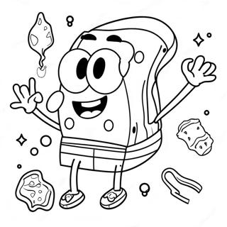 Stoner Spongebob Coloring Page 66494-52623