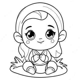 Cute Genya Character Coloring Page 66515-52646