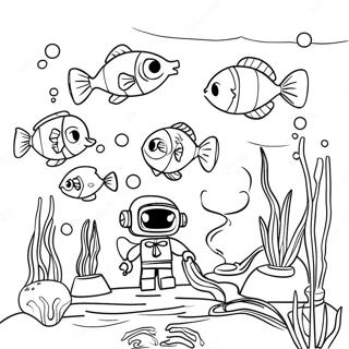 Deep Sea Lego City Coloring Pages